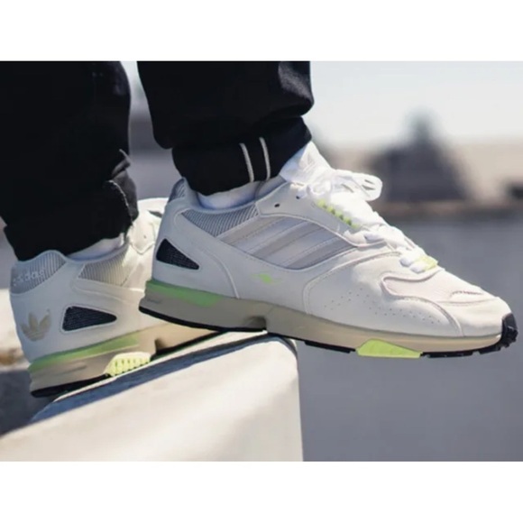 🆕 ADIDAS ZX 4000 White Lime 11 NEW EE4762 - Picture 5 of 6